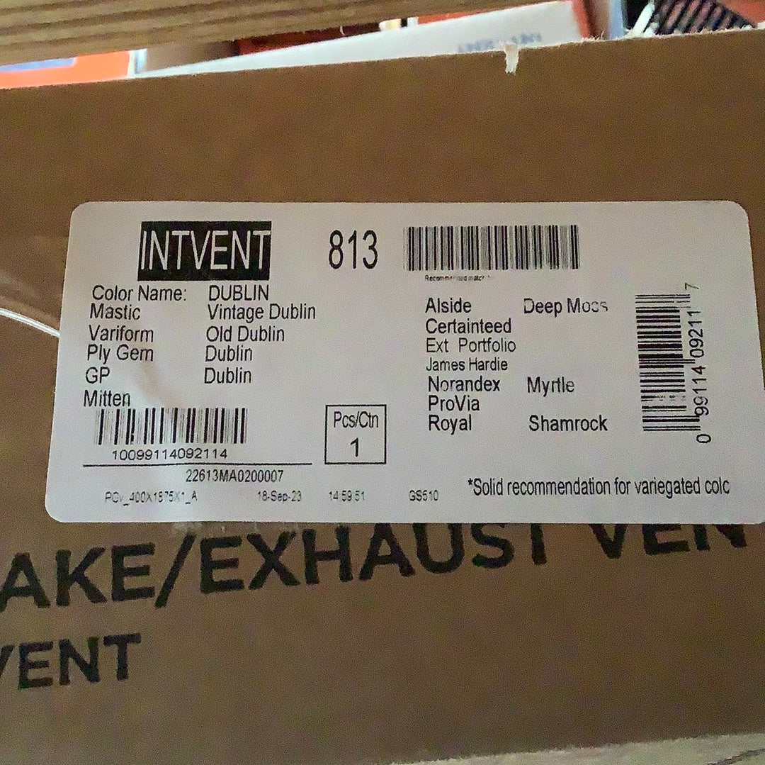 Intake/Exhaust - Dublin