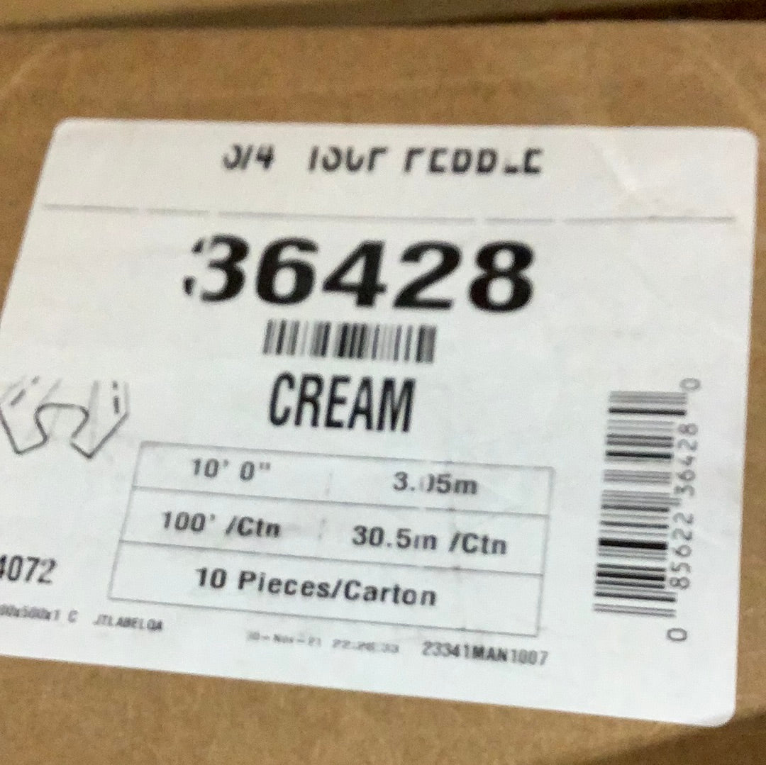 ISCP - 3/4" x 10’ - Classic Cream