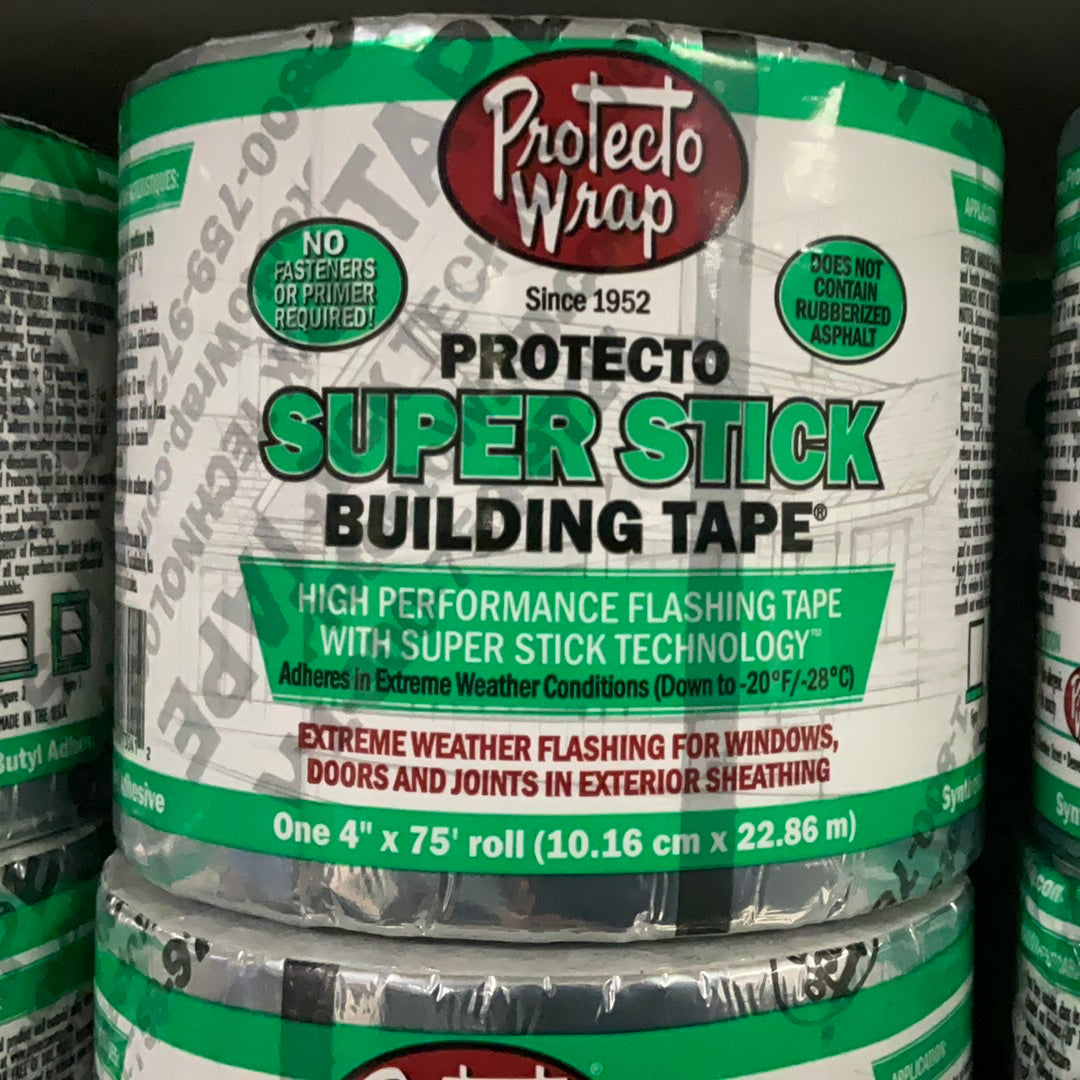 4"x75' Super Stick window tape