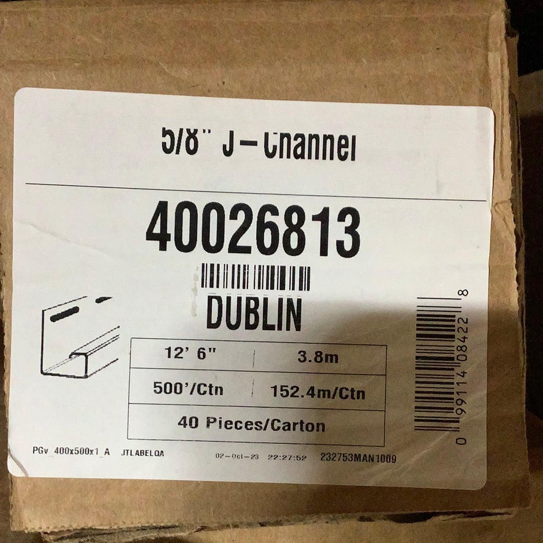 J-Ch 5/8"- Dublin
