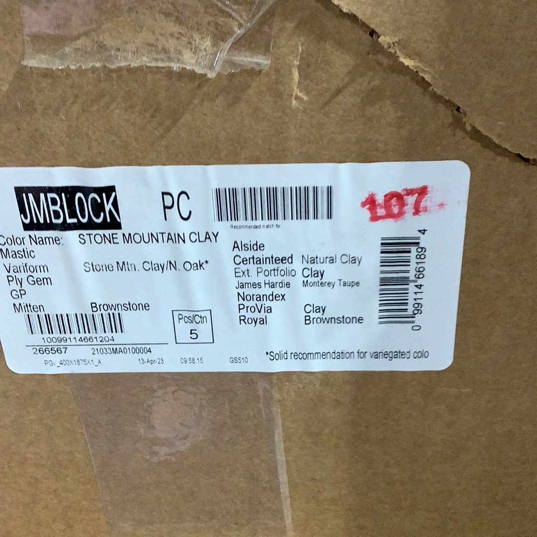 Jumbo Block (JM block) - Clay