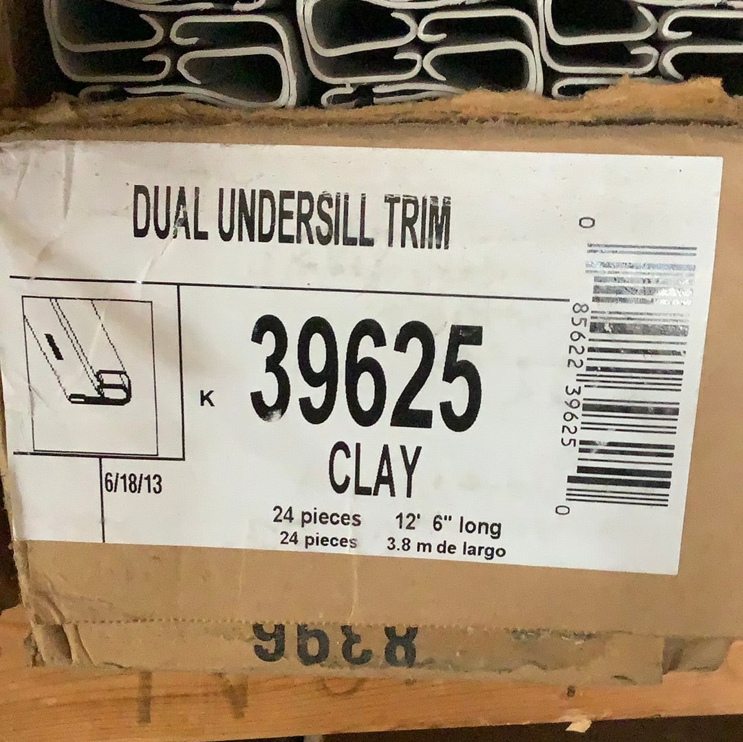 Dual Undersill Trim - Clay