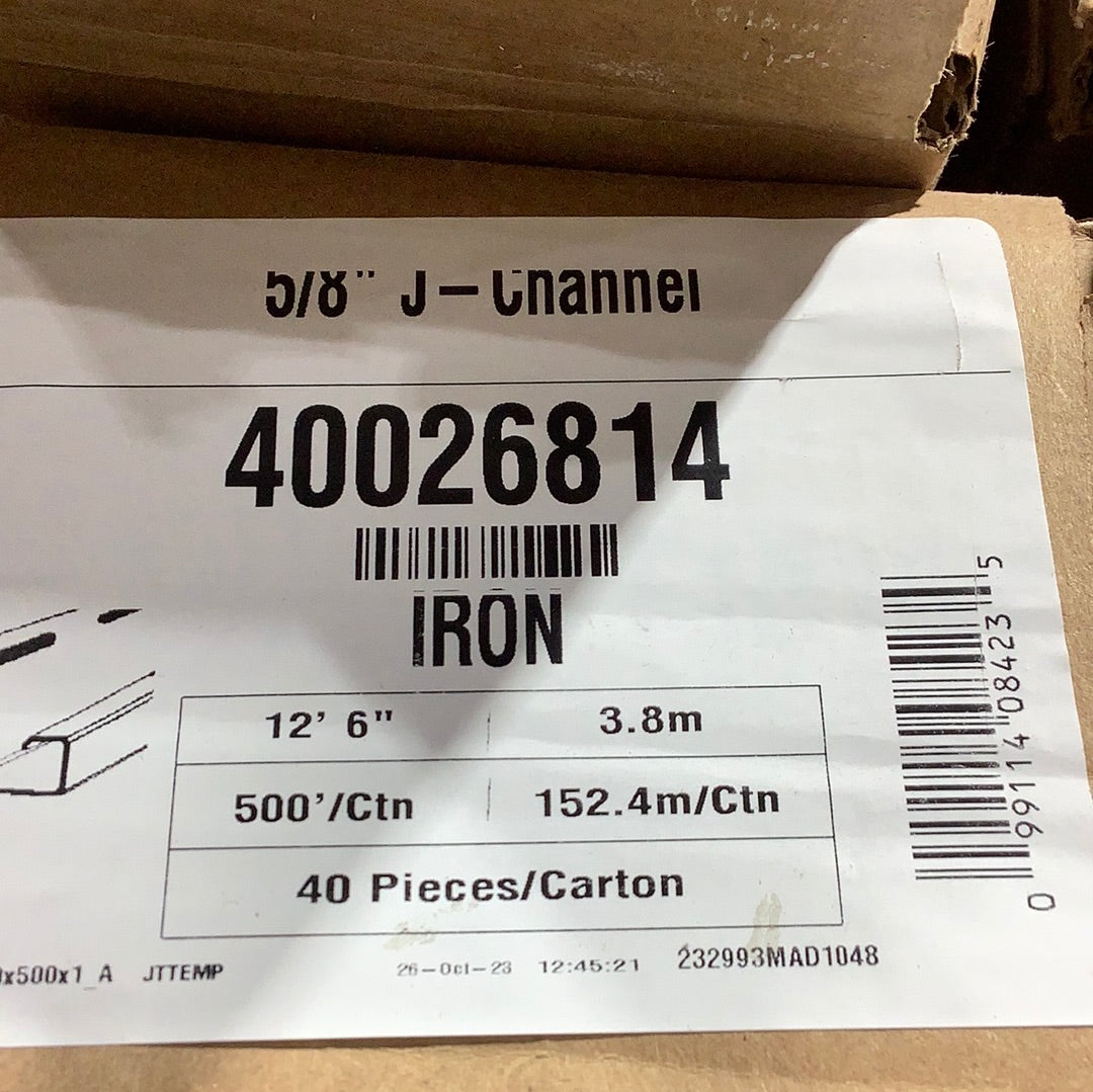 7/8” J-Ch - Urban Iron