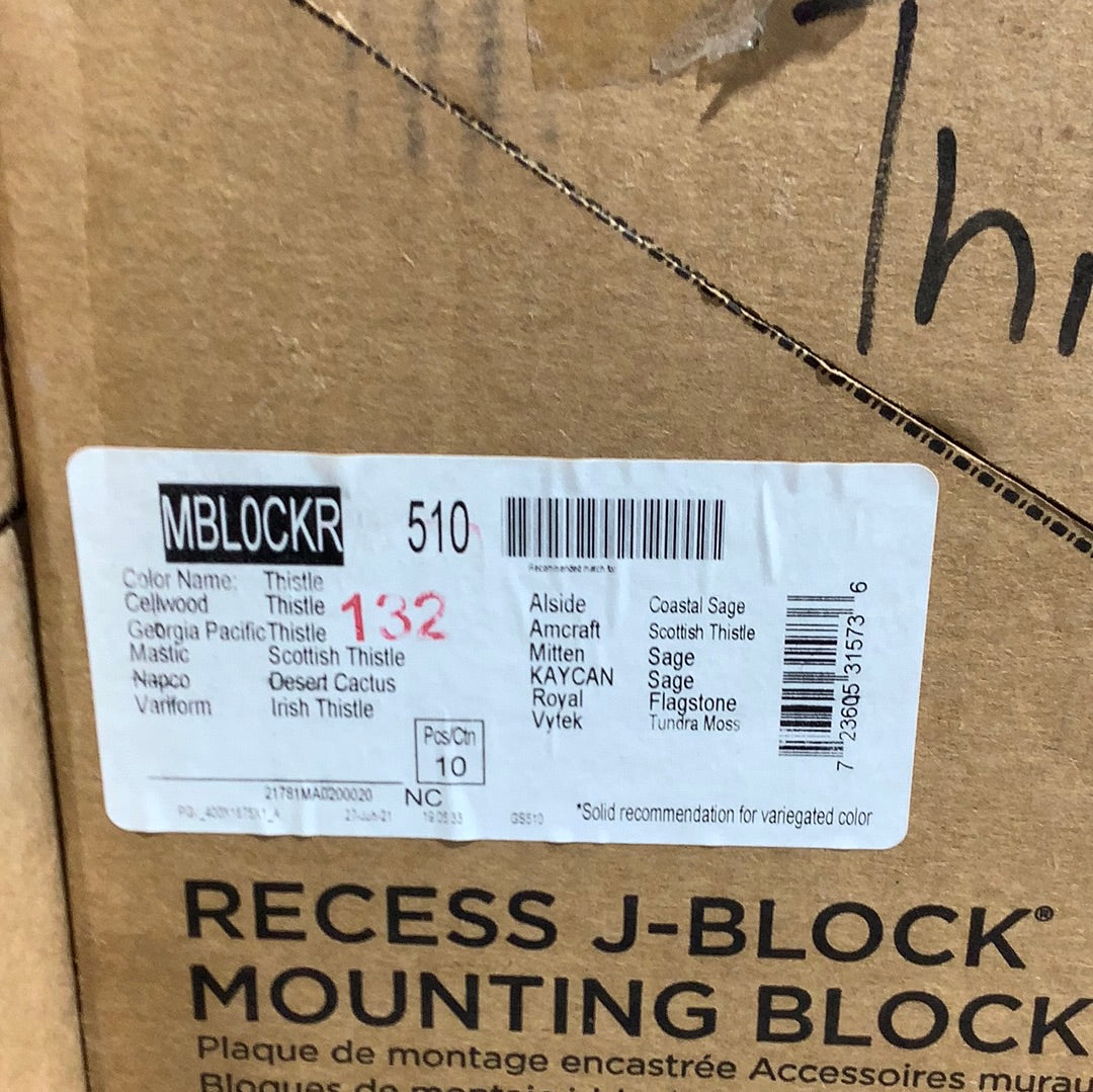 Split Block - Irish Thistle