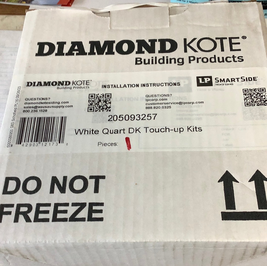 Diamond Kote Touch up paint kit Quart - White