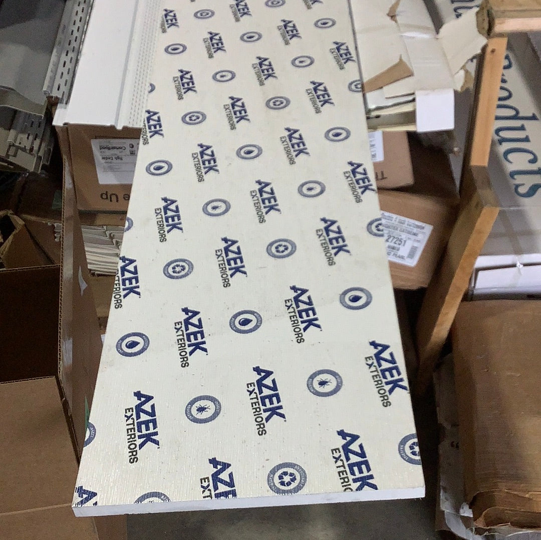 Azek 1” x 16” x 18’ PVC Trim