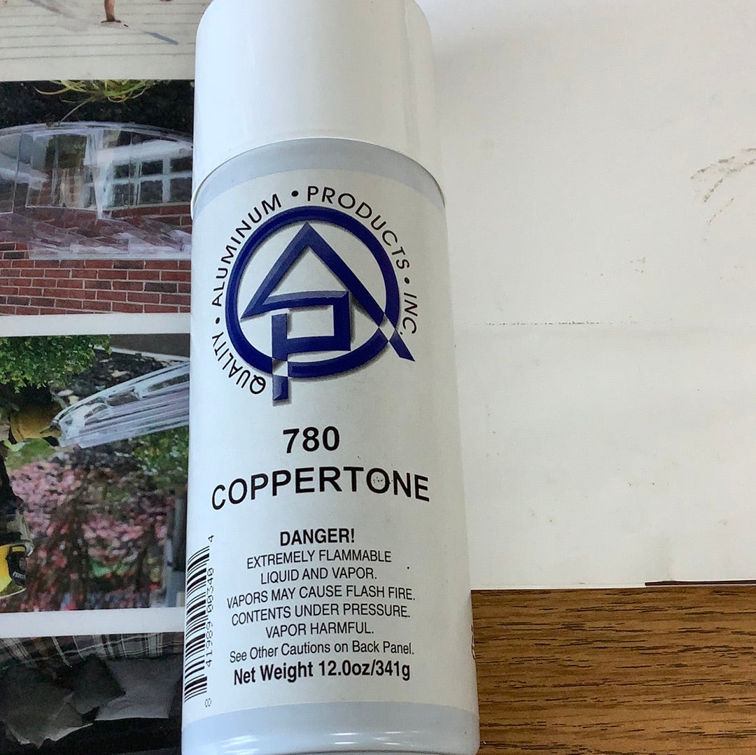 Quality Aluminum Spray Paint 12oz - Coppertone