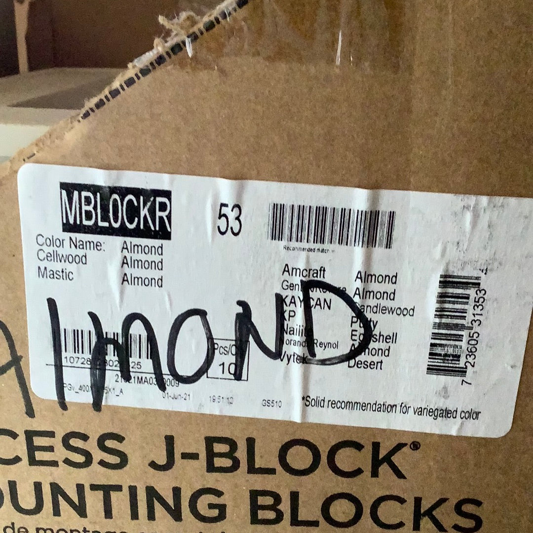 Split Block - Natural Almond
