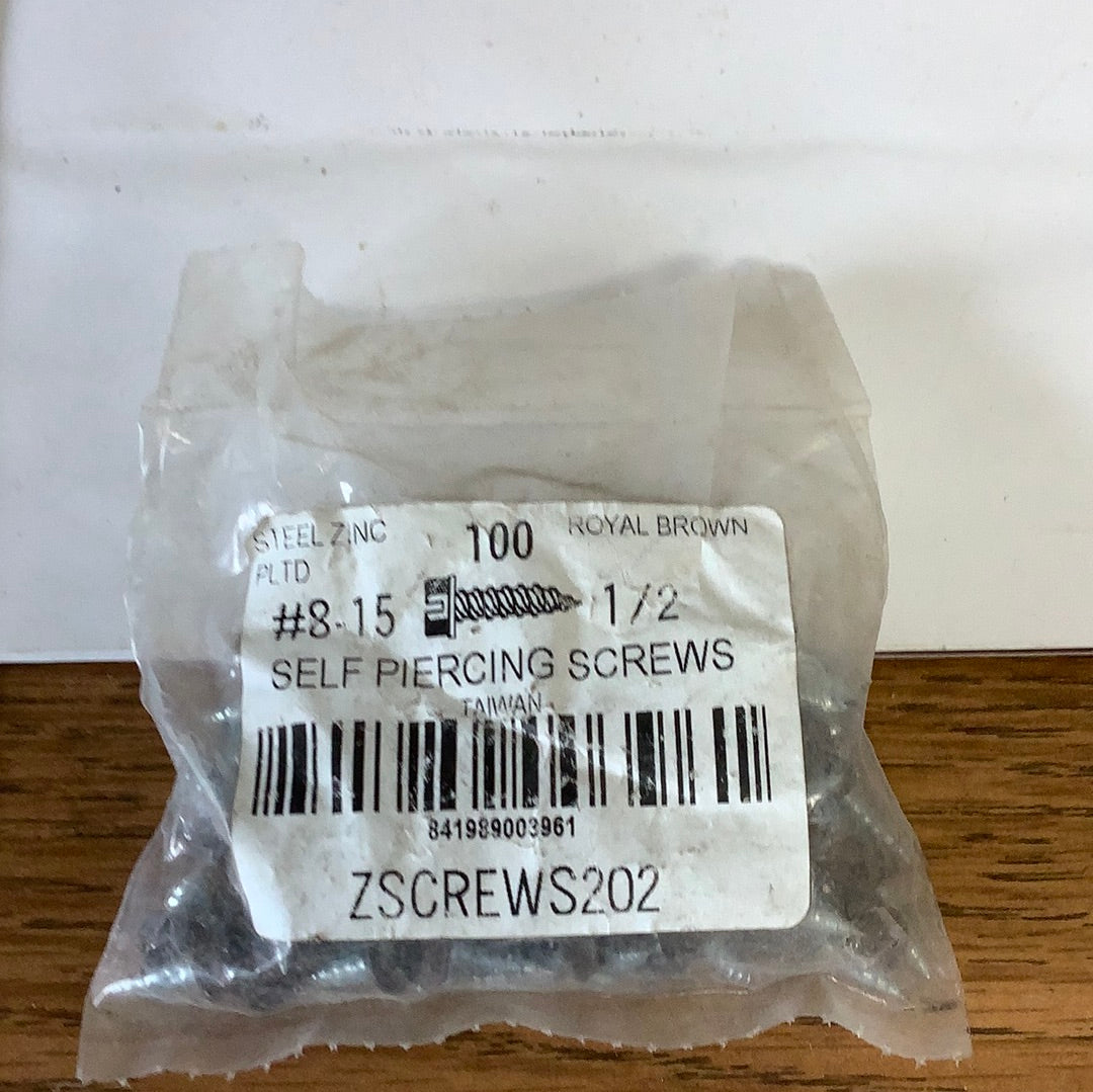 Zip Screws - 1/2” - Royal Brown