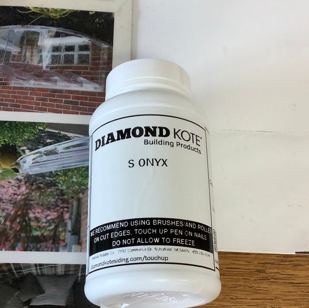 Diamond Kote Touch up paint 8oz Can - Onyx