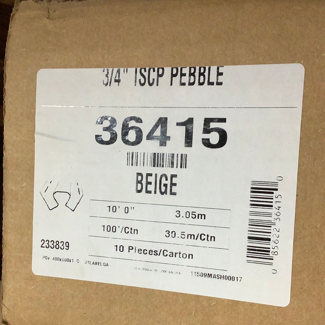 ISCP - 3/4" x 10’ Autumn Beige