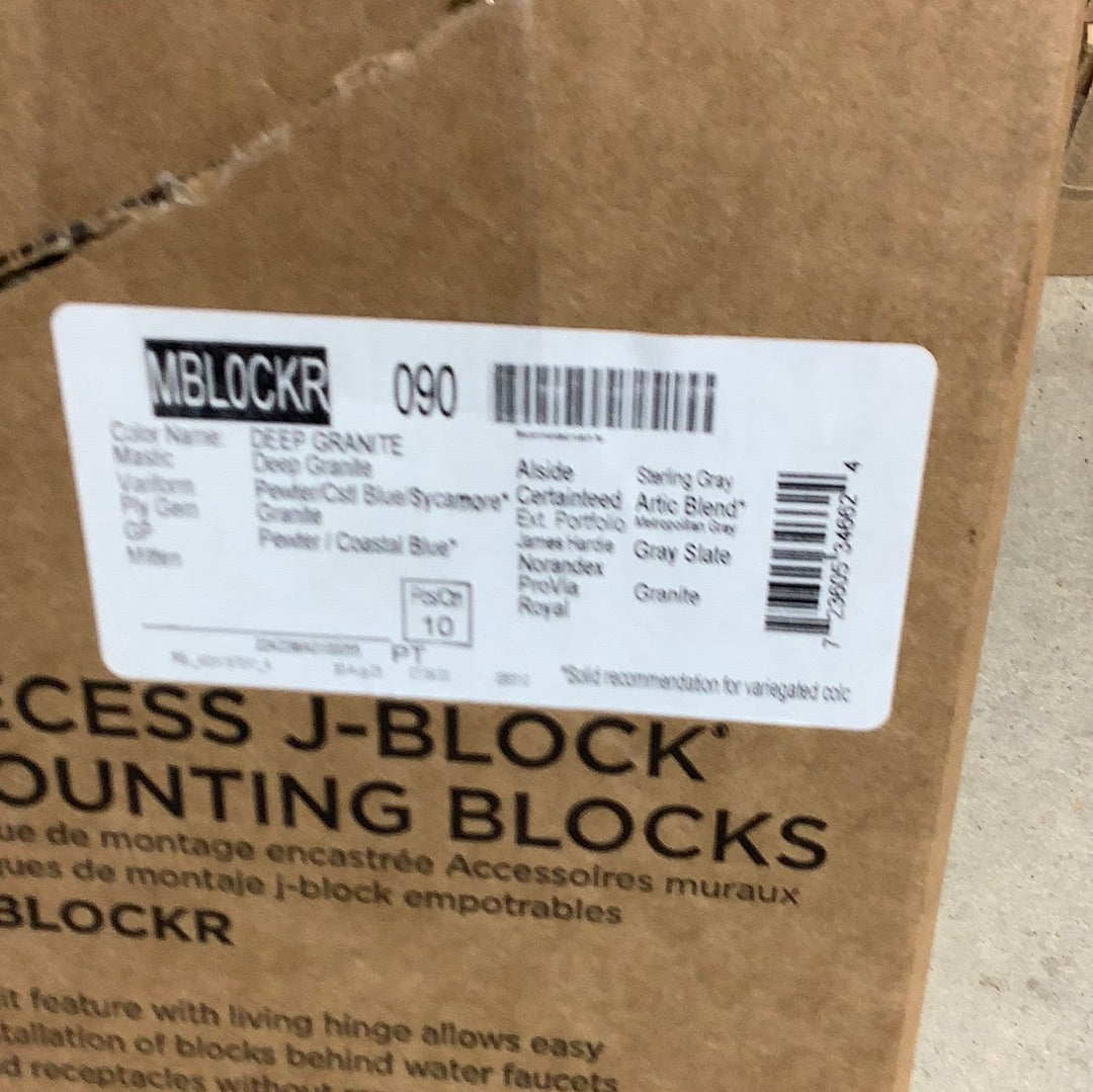 Split Block - Pewter 090