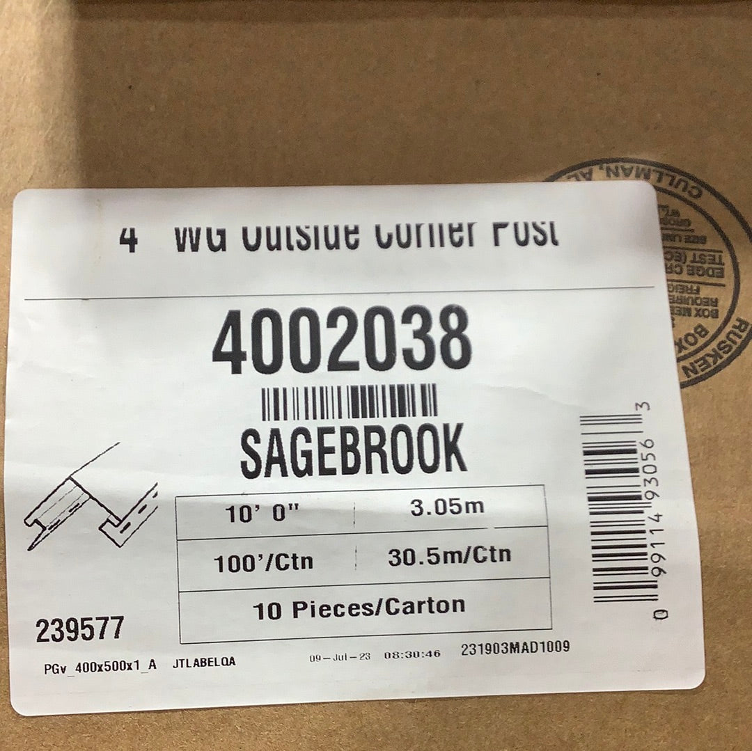 4” OSCP - Sagebrook