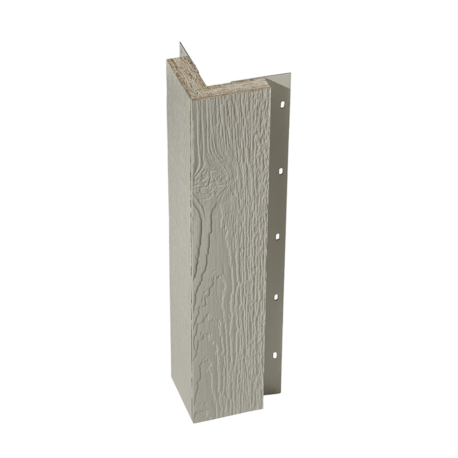 Diamond Kote - 5/4” x 4” x 16’ Outside Corner Post - White