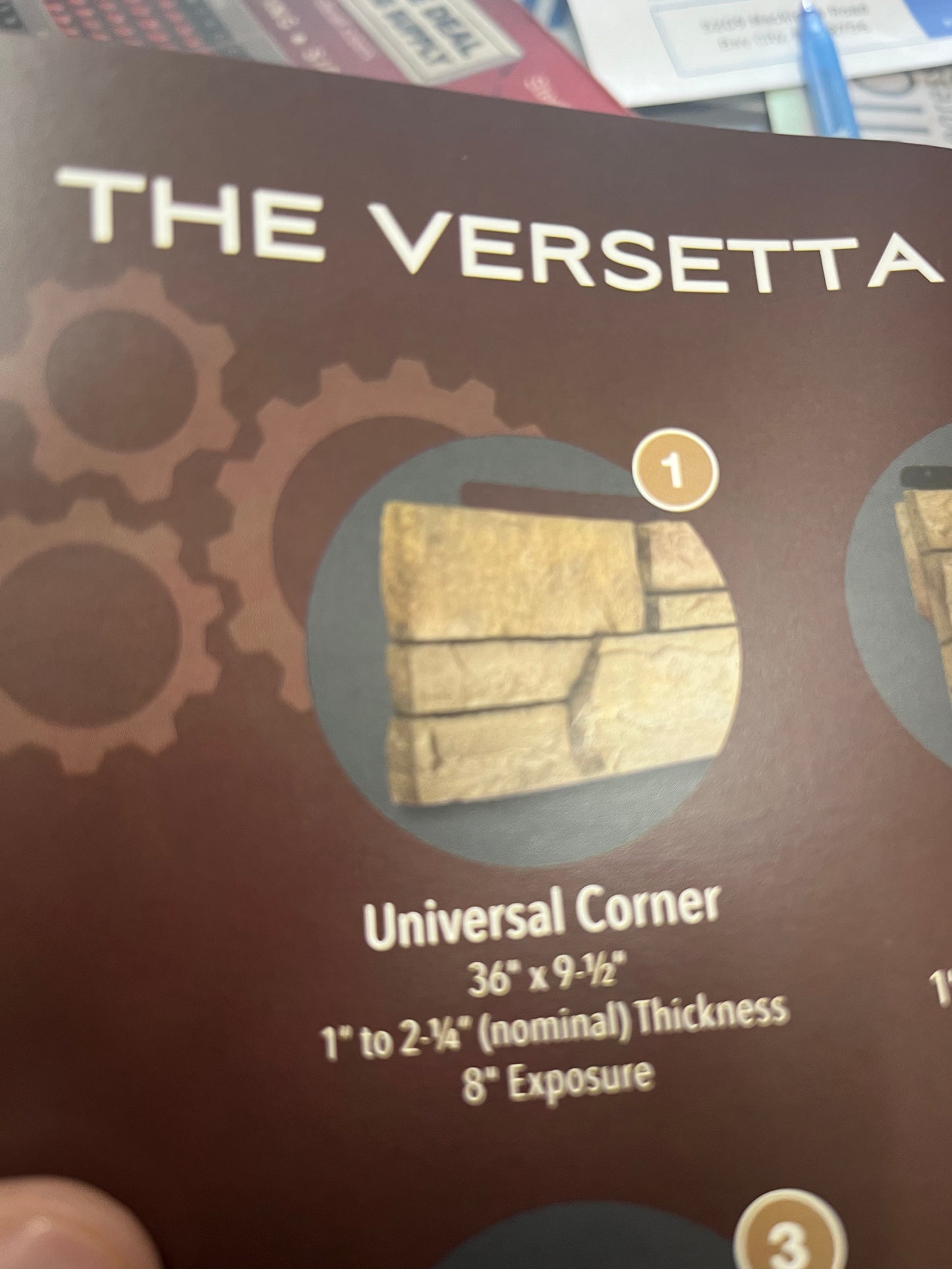 Versetta Stone- Ledgestone Mission Point (Corners) pack