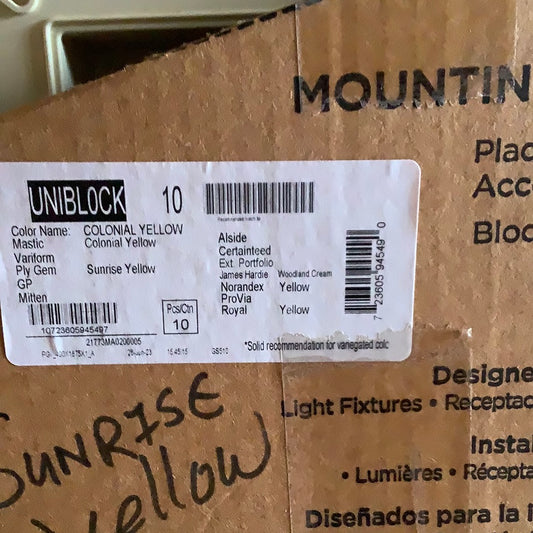 J-Block - Sunrise Yellow