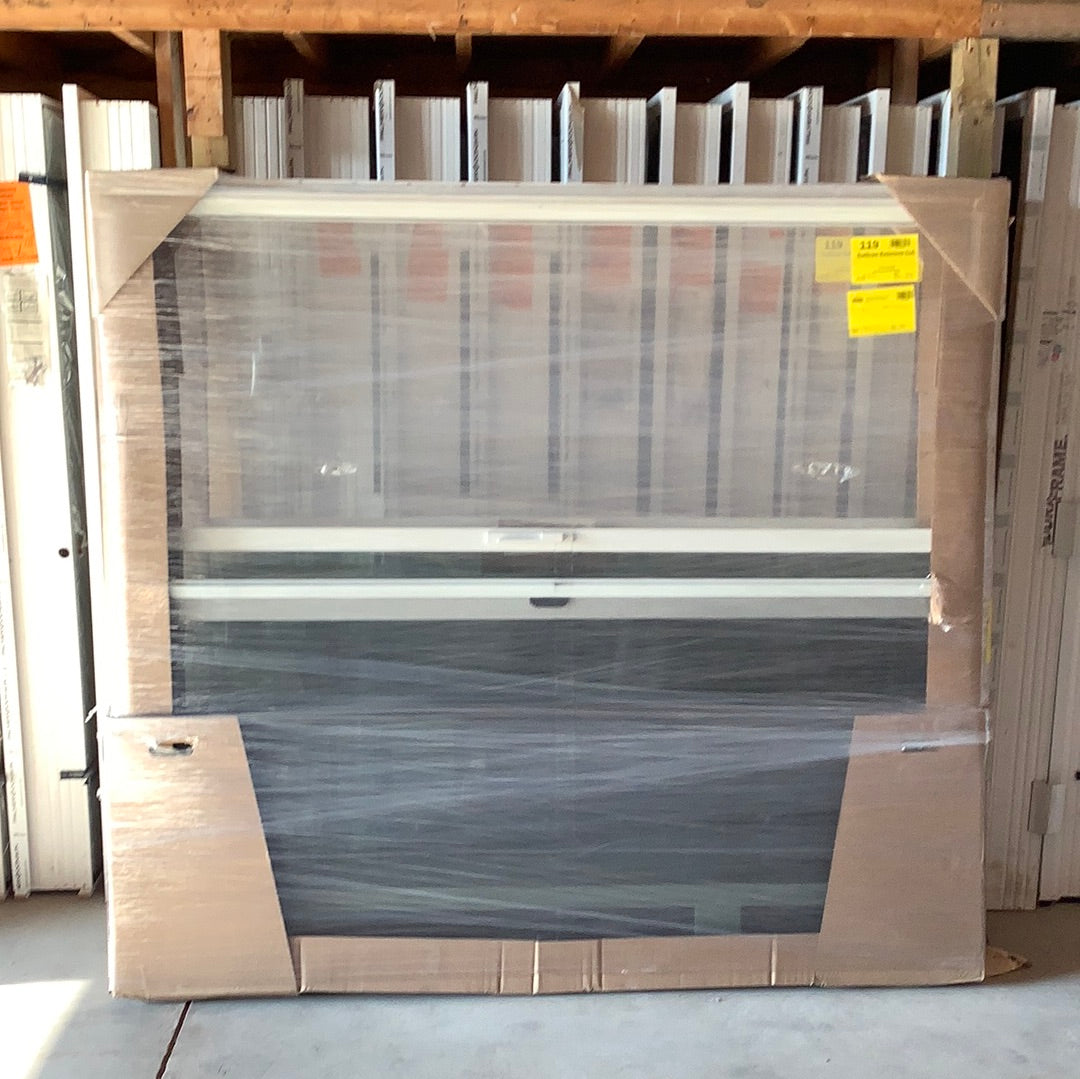 Patio door - 6068-OX 301 Patio WH Low E glass with Screen
