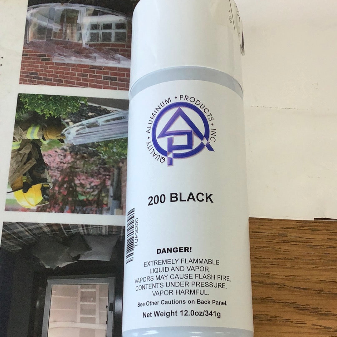 Quality Aluminum Spray Paint 12oz - Black