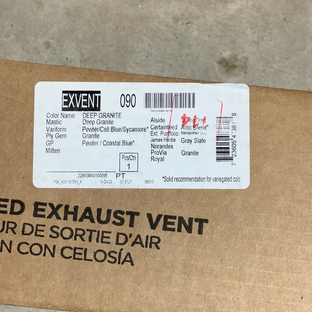 Dryer Vent - Pewter 090