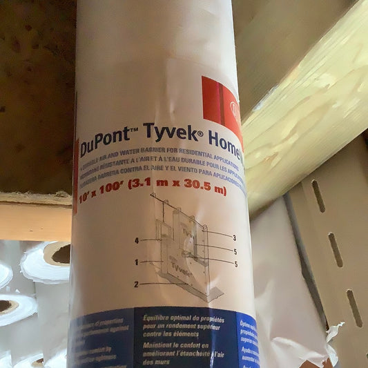 10’ x 100’ - Dupont Tyvek Homewrap