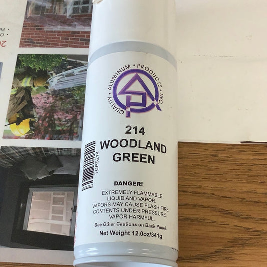 Quality Aluminum Spray Paint 12oz - Woodland Green