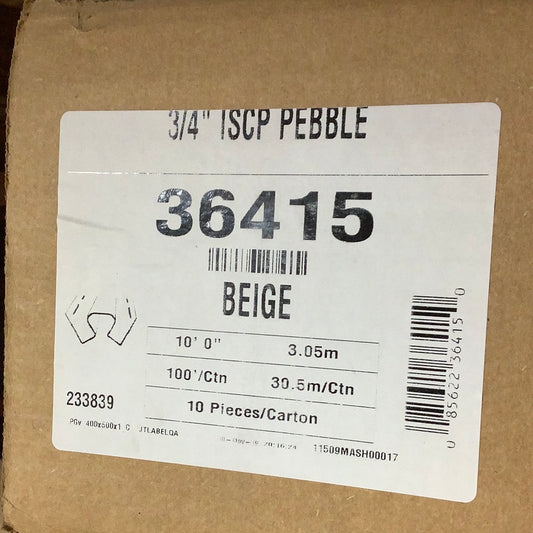 ISCP - 3/4" x 10’ Autumn Beige