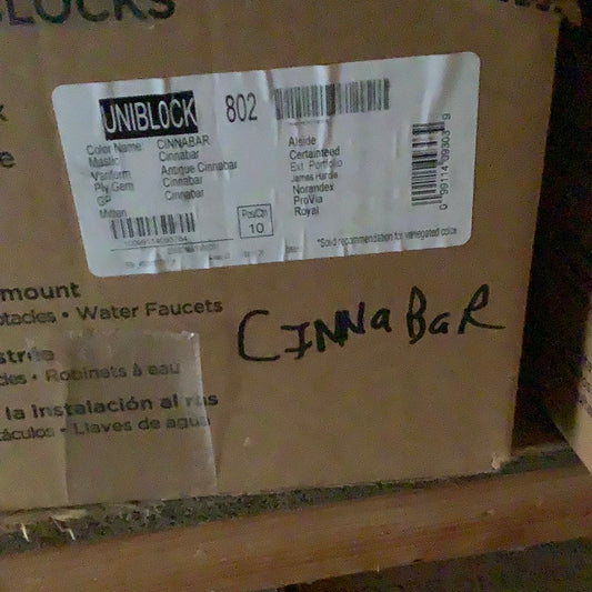 J-Block - Cinnabar 802