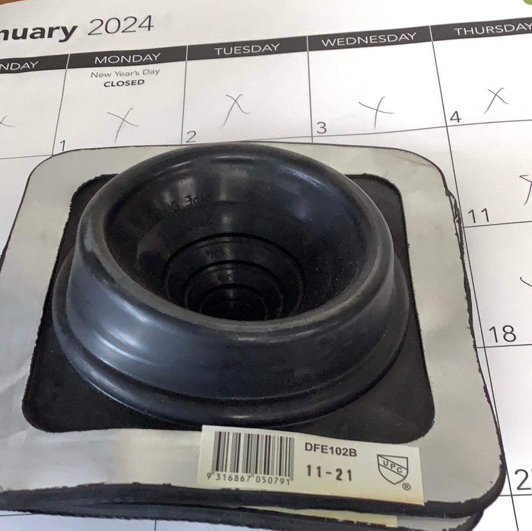 Roof Flashing Boot - 1-3/8” - 3” #2
