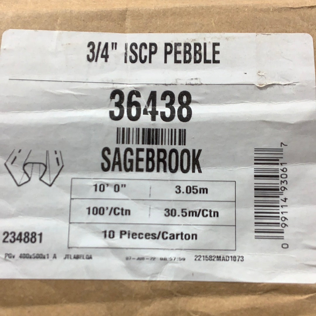 ISCP - 3/4" x 10’ - Sagebrook