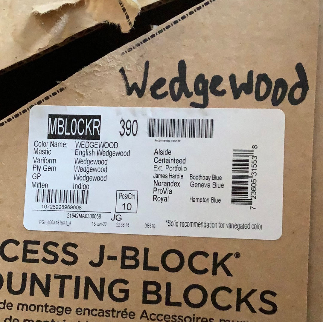 Split Block - Wedgewood