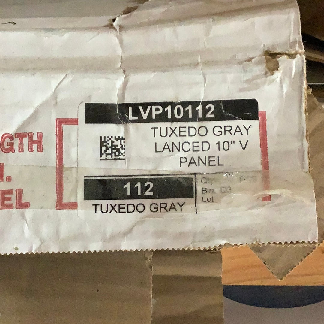 LVP-10 White 10" Lanced soffit/ box