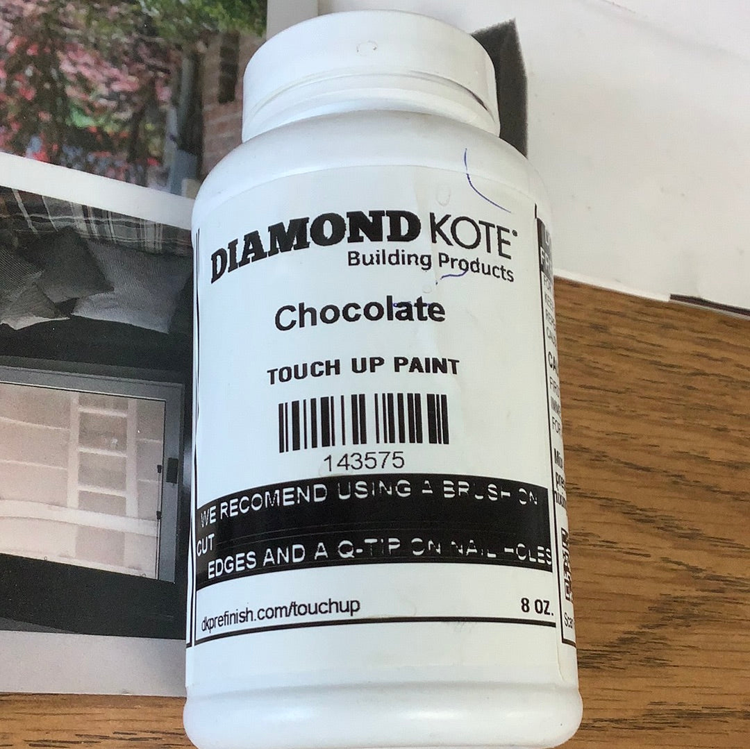Diamond Kote Touch up paint 8oz Can - Chocolate