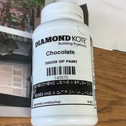 Diamond Kote Touch up paint 8oz Can - Chocolate