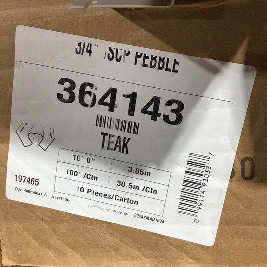 ISCP - 3/4" x 10’ - Teak