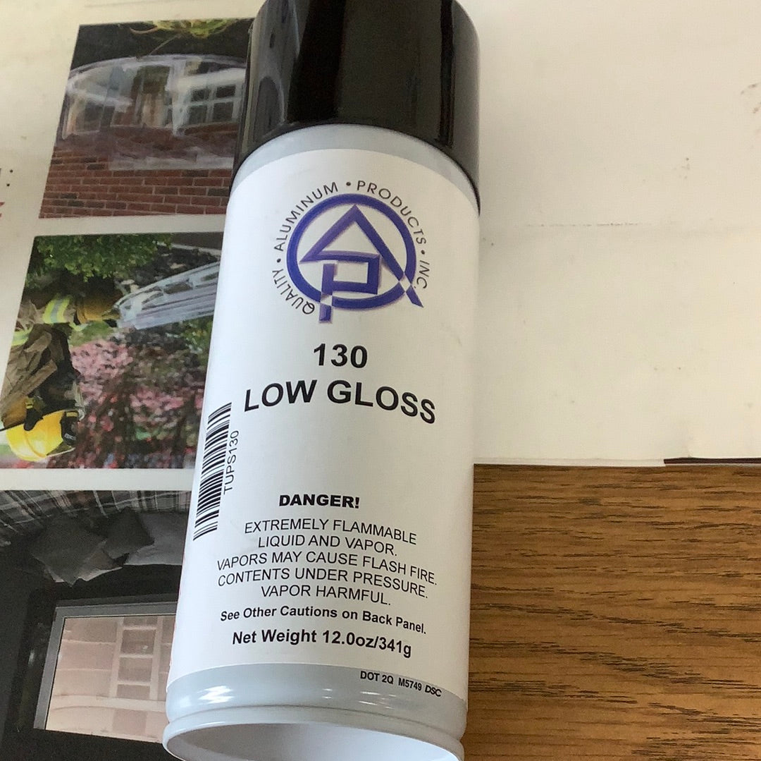 Quality Aluminum Spray Paint 12oz - Low Gloss White
