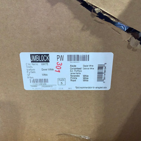 Jumbo Block (JM block) - White