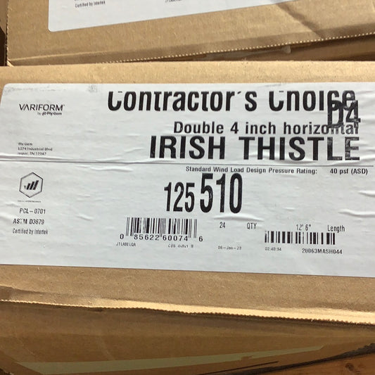 D4 - Contractor’s Choice - Irish Thistle