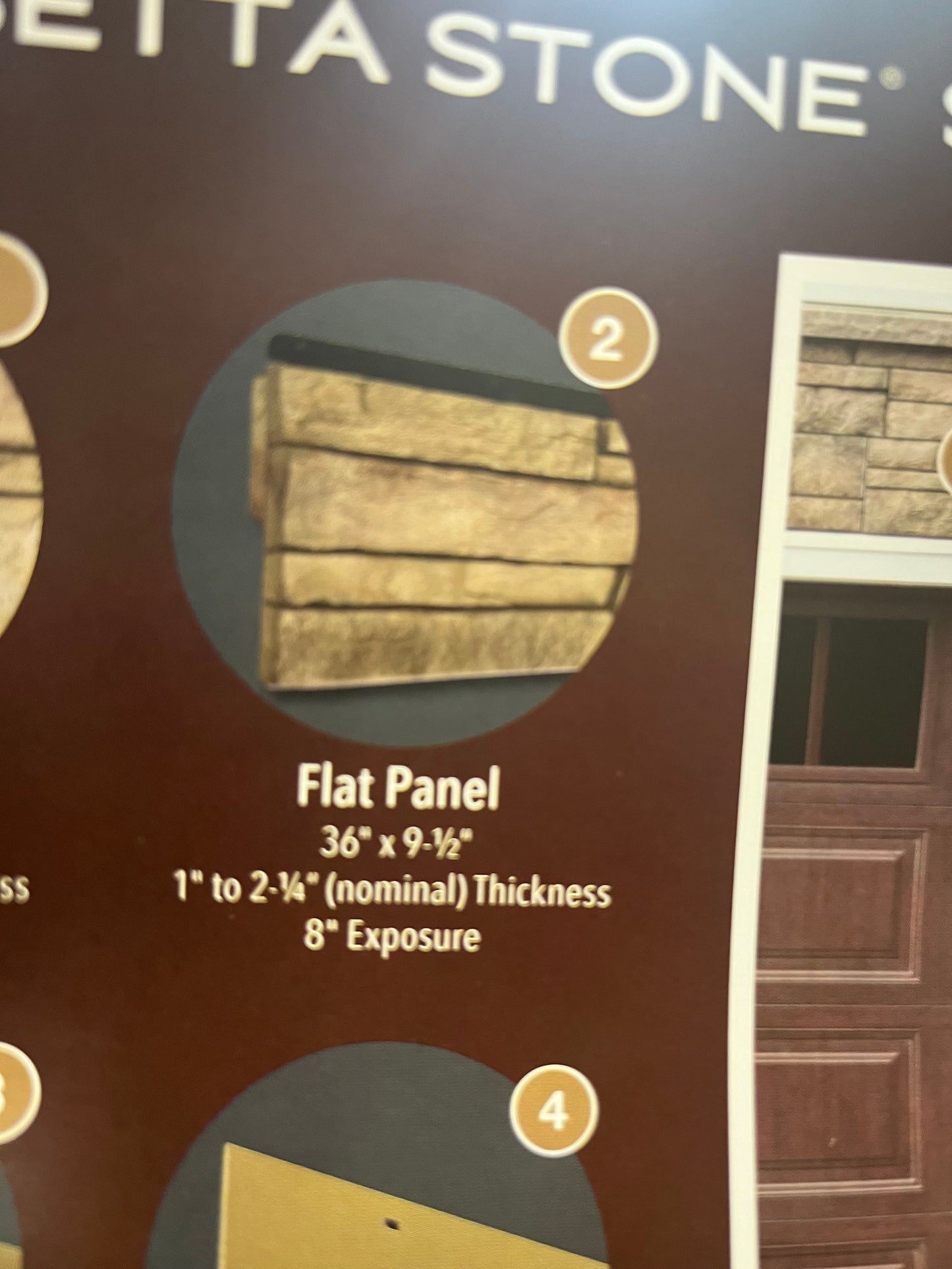 Versetta Stone- Ledgestone Mission Point (Flats) pack