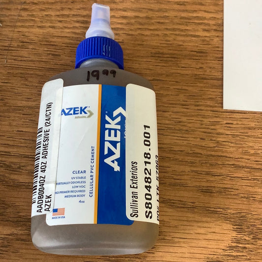 Azek - PVC Cement - 4oz