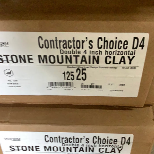 D4 - Contractor’s Choice - Clay
