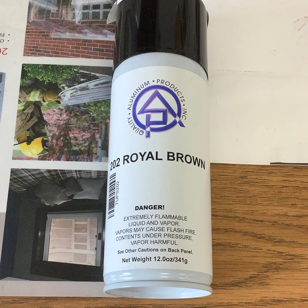 Quality Aluminum Spray Paint 12oz - Royal Brown