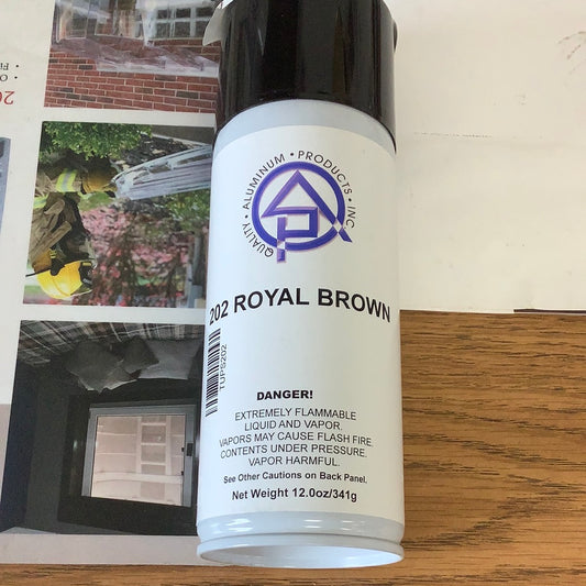 Quality Aluminum Spray Paint 12oz - Royal Brown
