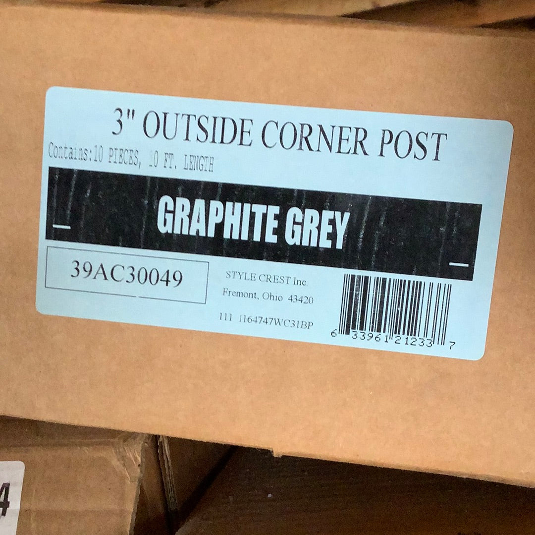 4” x 12’ OSCP - Graphite Grey