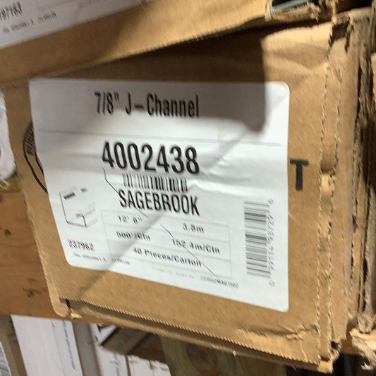 7/8” J-Ch - Sagebrook