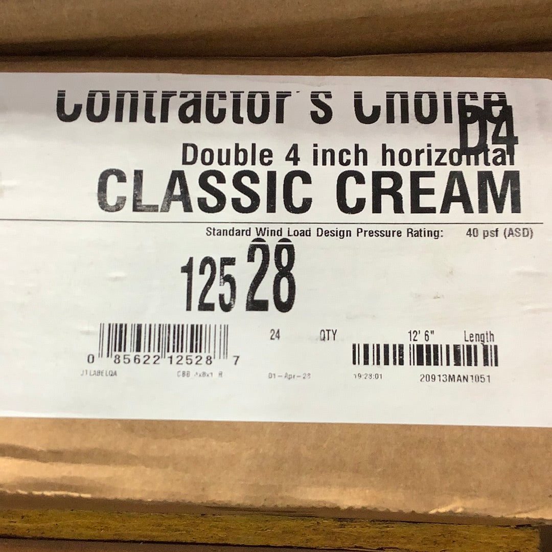 D4 Contractor’s Choice Classic Cream