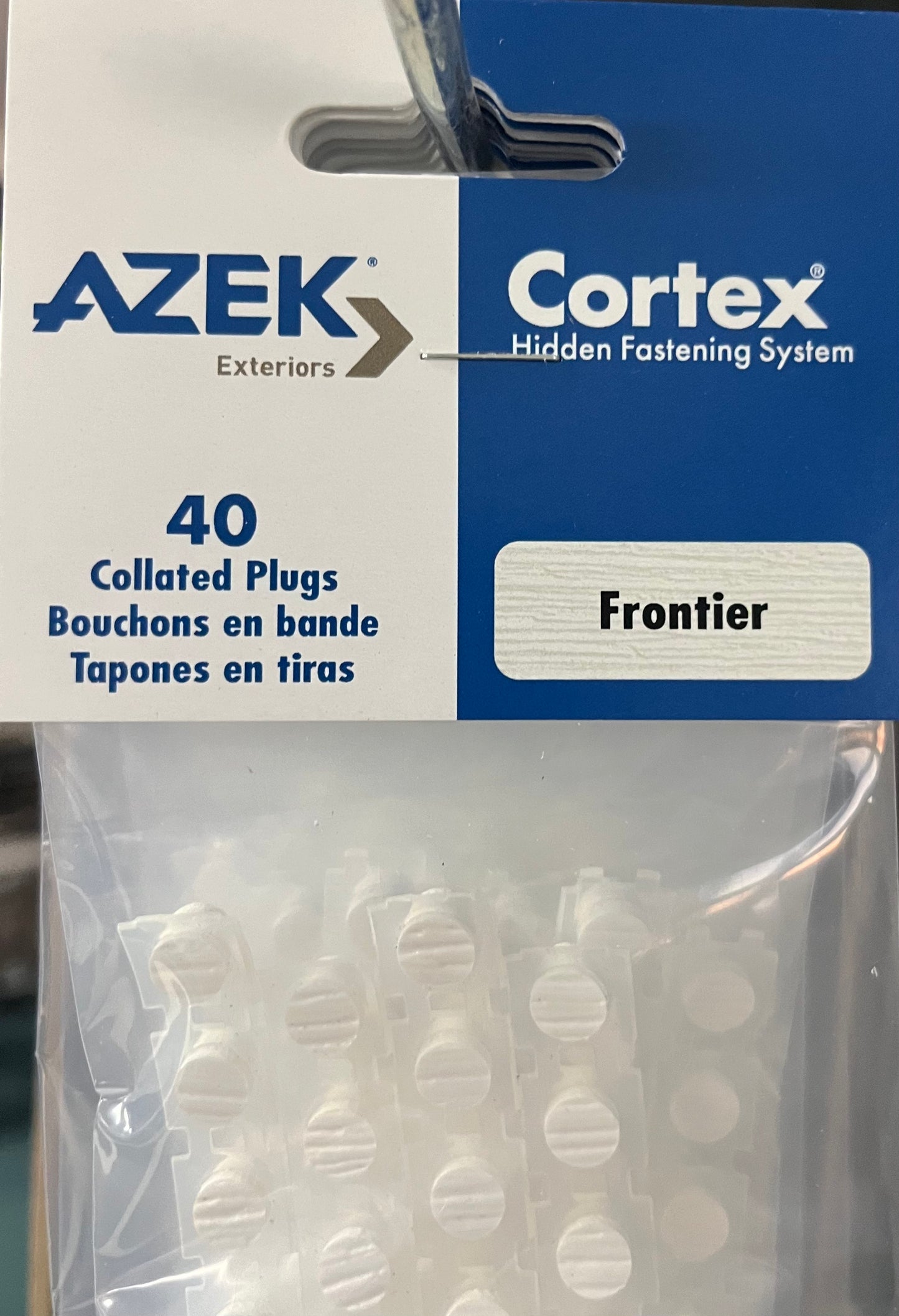 Azek Frontier plugs
