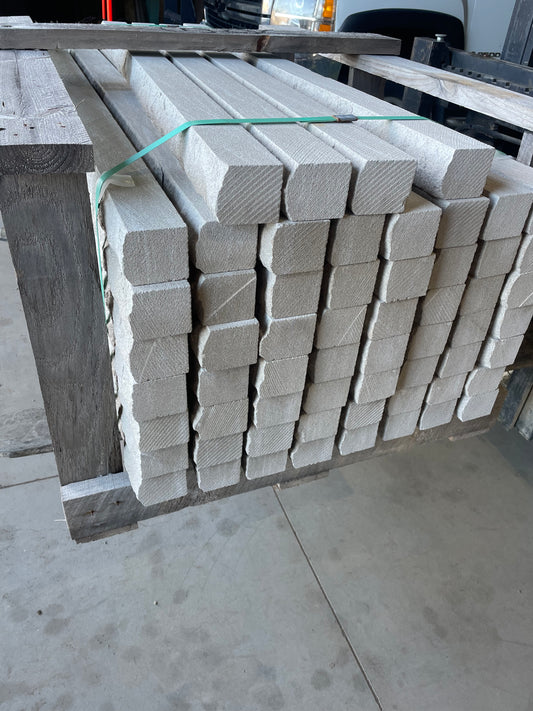 Limestone 48”  Rockfaced Sill