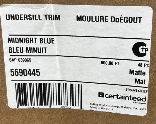 UT CertainTeed Midnight Blue