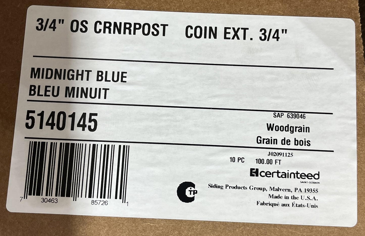 OSCP CertainTeed Sable Brown