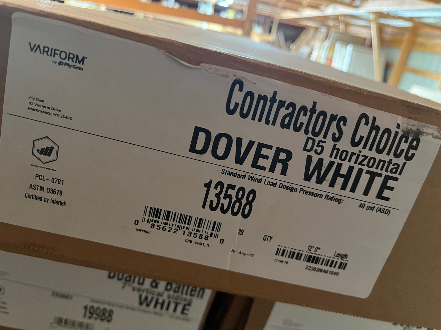 D5 - Contractor's Choice - White